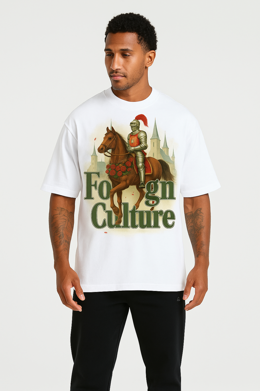 oversized horse
